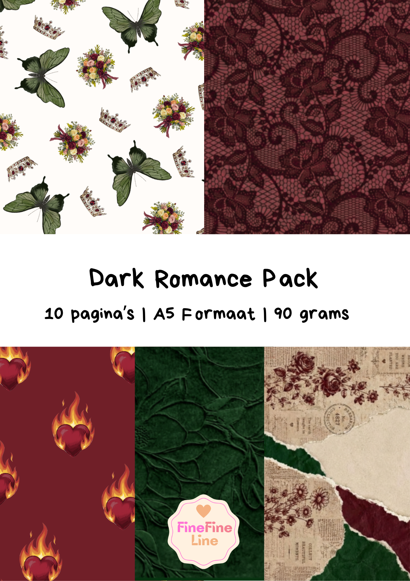Dark Romance Papierbundel