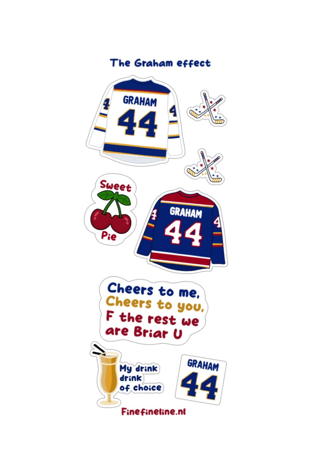 The Graham Effect Stickervel