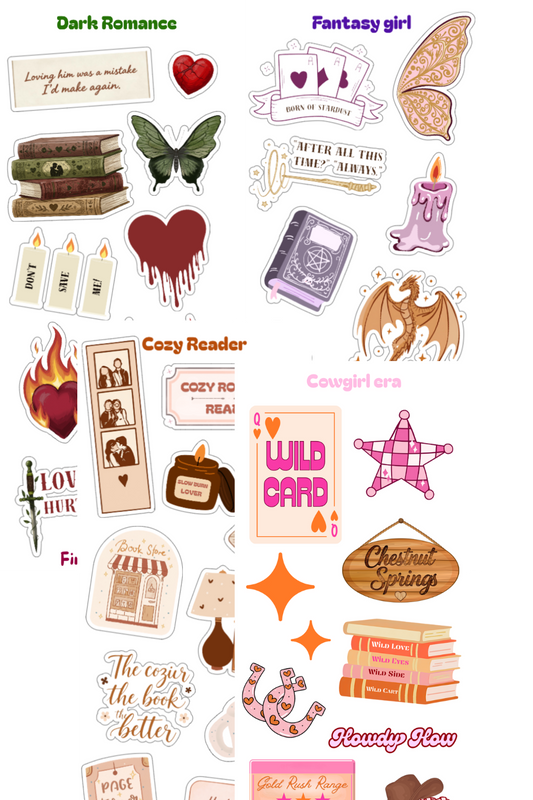 Genre Stickervellen los