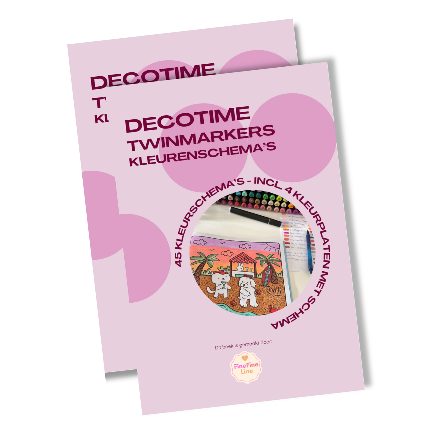 Pre order: Decotime Kleurenschema's (A5 geprint) - Fysieke versie