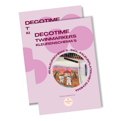 Pre order: Decotime Kleurenschema's (A5 geprint) - Fysieke versie