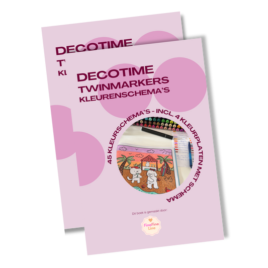 Decotime Kleurenschema's (A5 geprint) - Fysieke versie